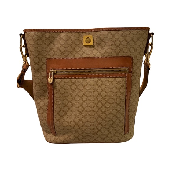 Vintage Celine Macadam Bucket Bag - Picture 2 of 14